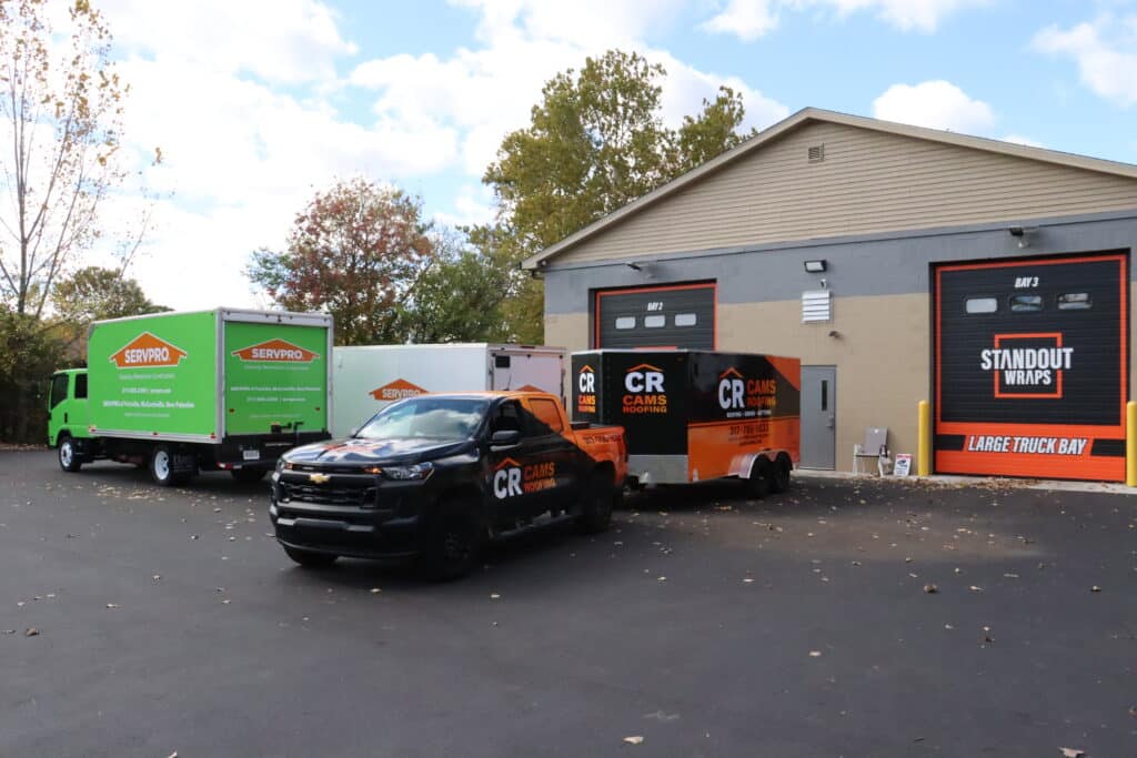 Custom wraps from Standout Wraps turn regular truck into work vehicle