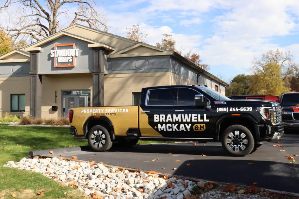 Custom Wrap Jobs for Work Truck