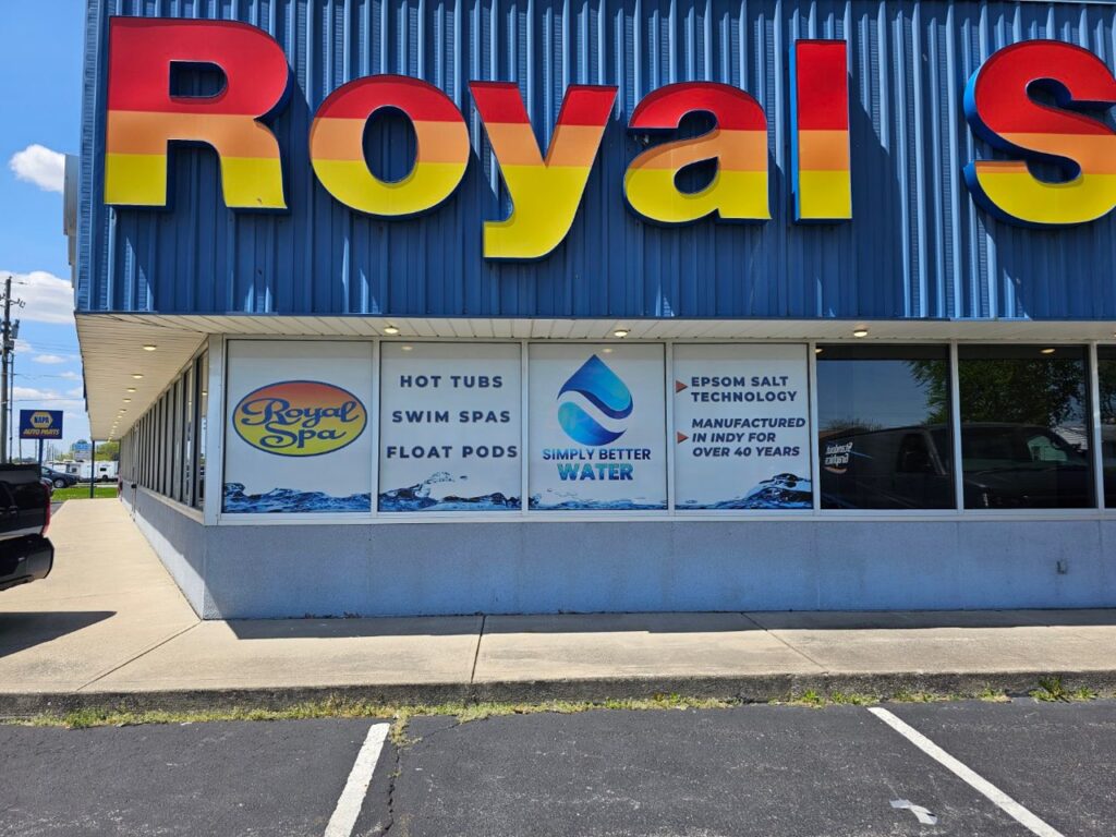 custom commercial window decals in Indianapolis