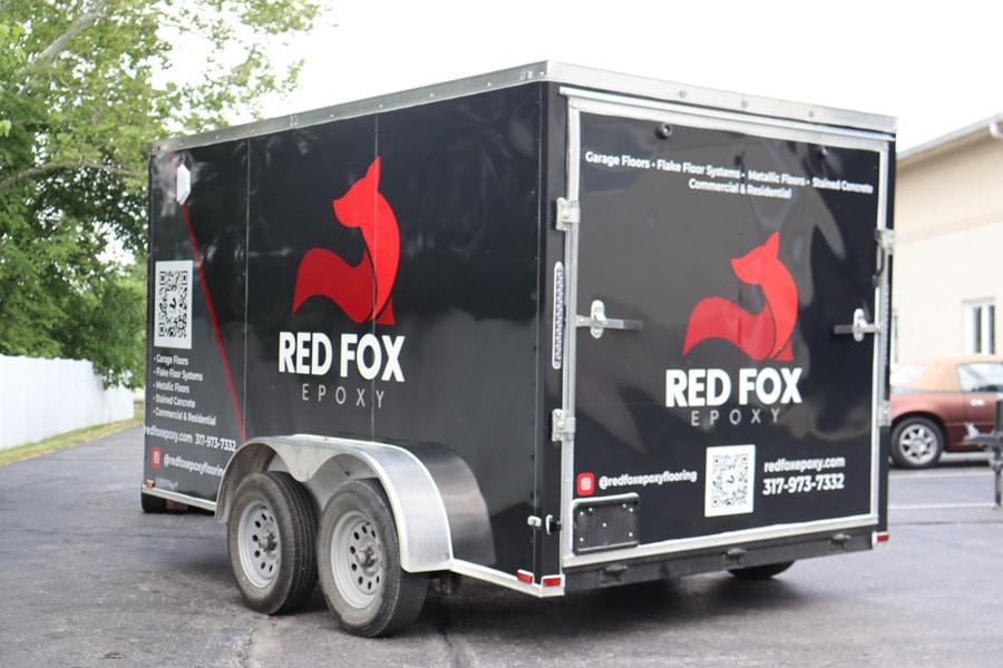 custom cargo trailer wraps in Indianapolis