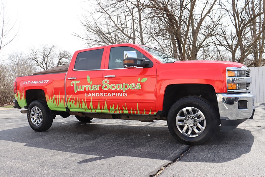 truck wrap design service in Indianapolis