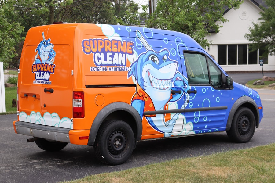 service van wraps in Indianapolis