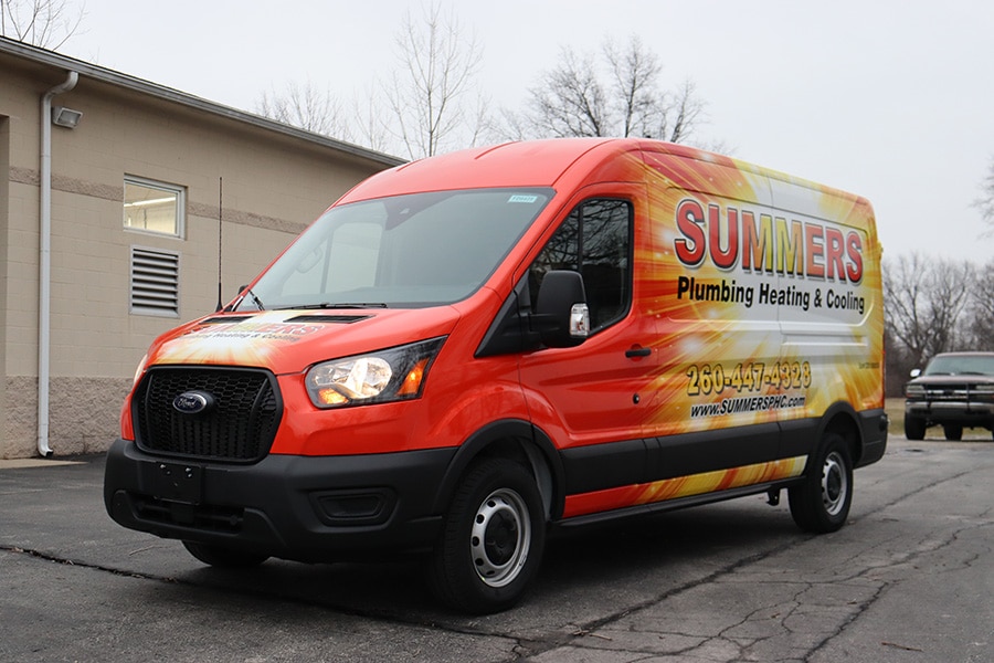 van wrap installation service in Indianapolis