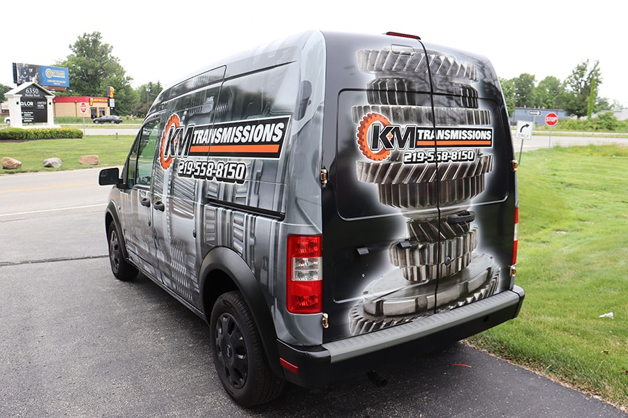 custom van lettering wraps in Indianapolis