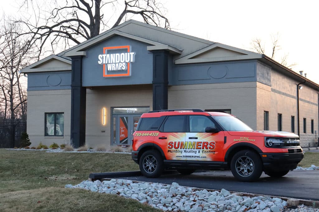 Summers Plumbing Heating &amp; Cooling custom wrap