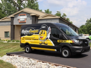 Anytime Comfort custom vehicle wrap by Standout Wraps