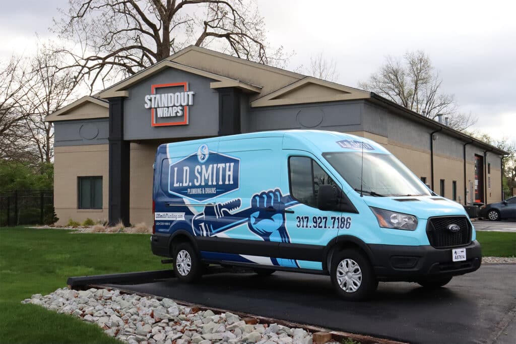 L.D. Smith Plumbing &amp; Drains Vehicle Wraps