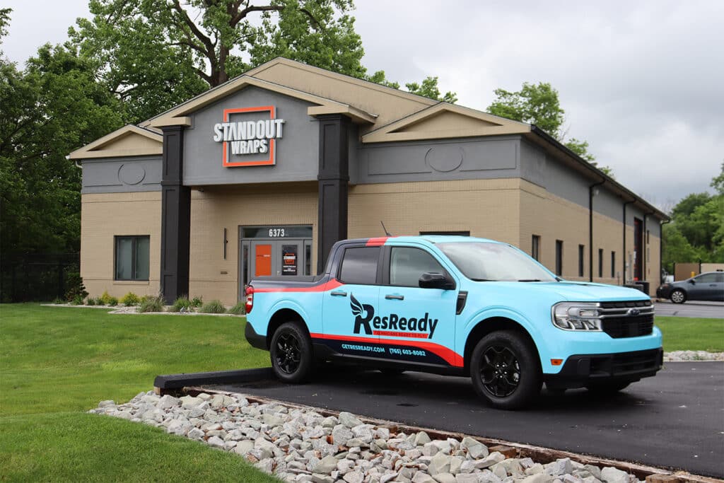 ResReady Vehicle Wrap in Indianapolis, IN