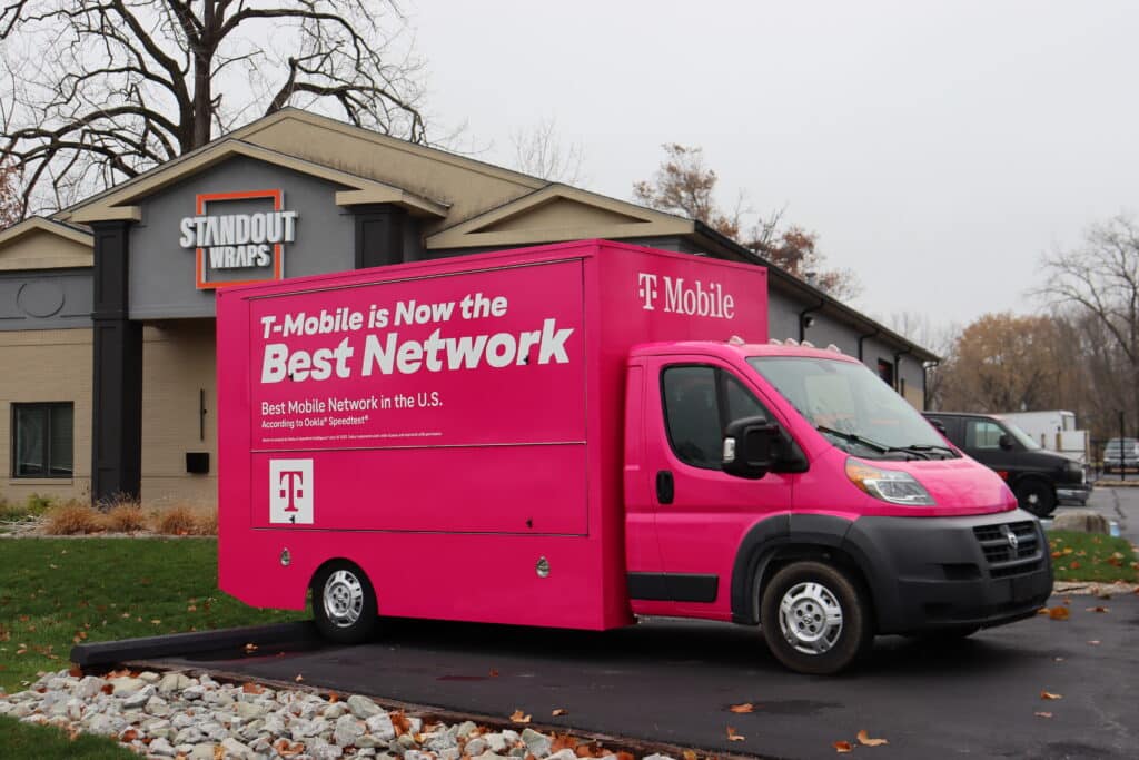 Box truck wrapping services in Indianapolis, Indiana