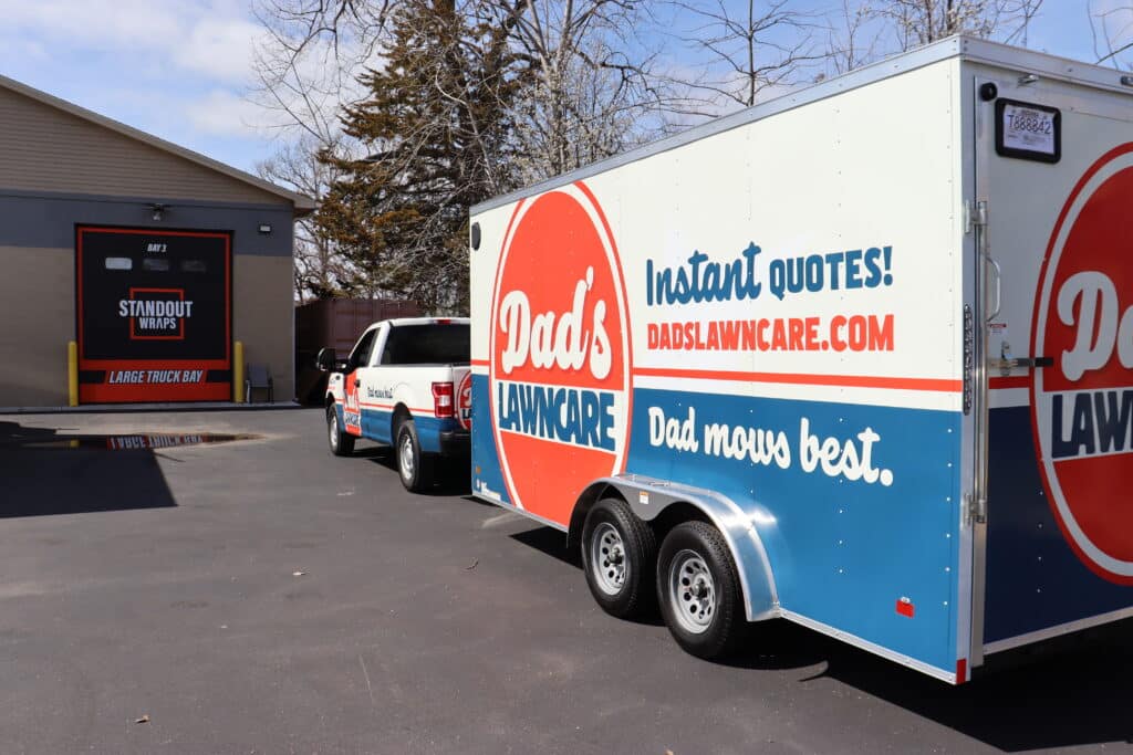 Trailer wrapping services in Indianapolis, Indiana