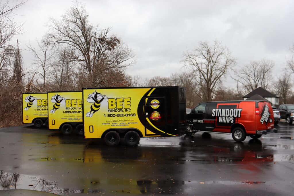 Professional fleet wrapping services in Indianapolis, IN