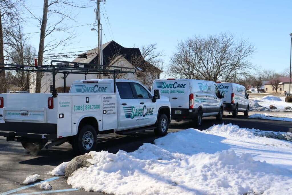 SafeCare customized fleet wraps in Indianapolis, IN